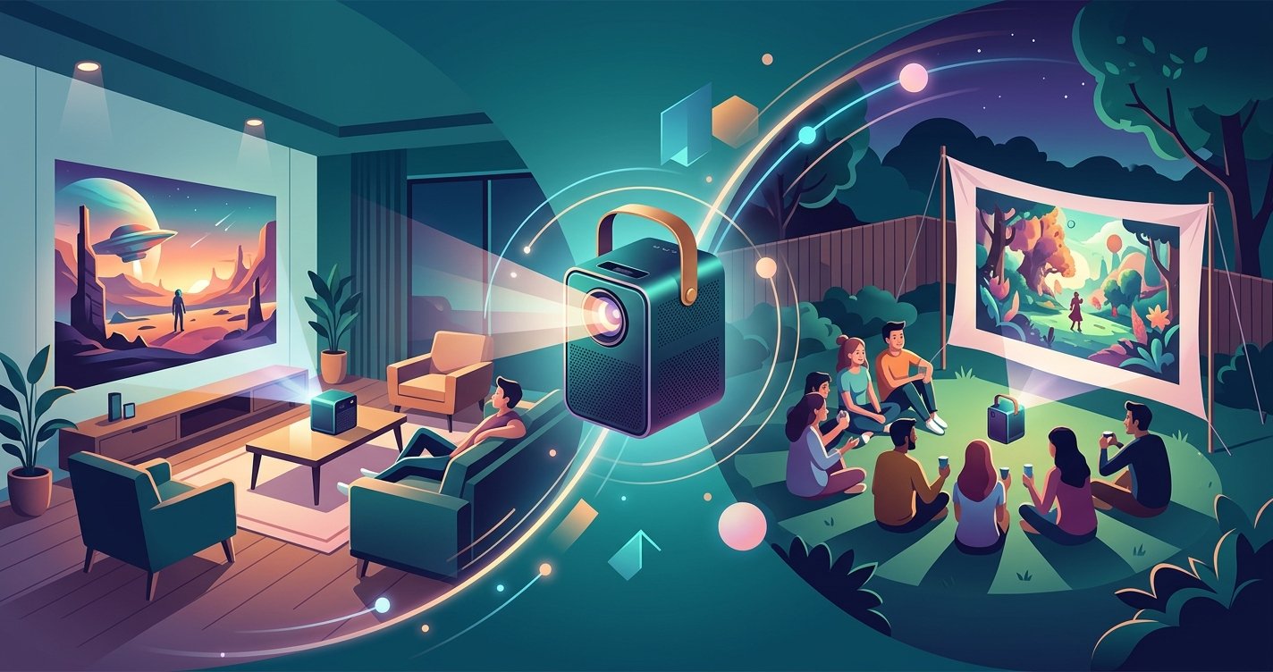 Unleash Your Inner Cinephile: The Ultimate Guide to Portable Projectors for Home &amp; Beyond