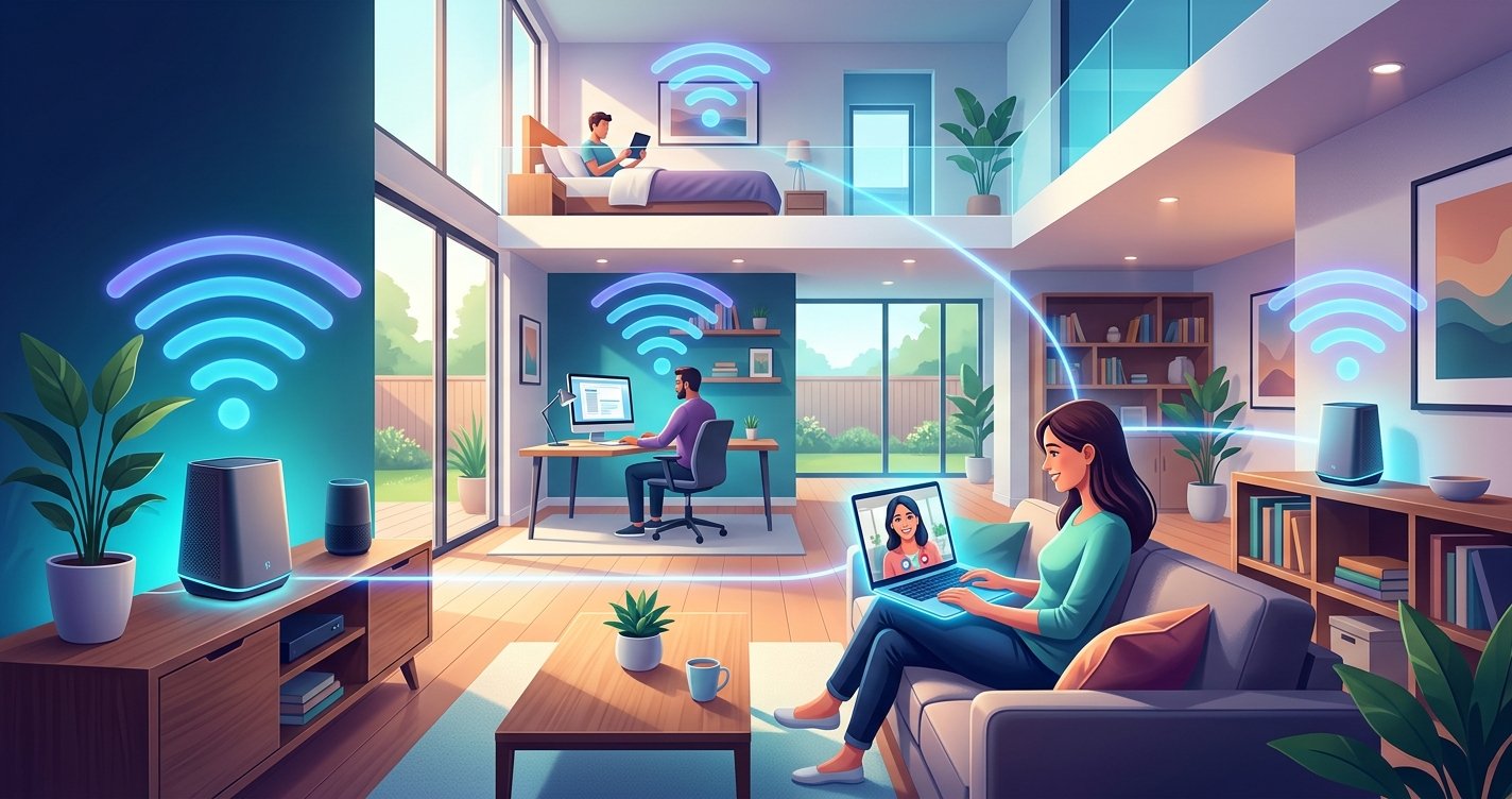 Banish Wi-Fi Dead Zones: Your Ultimate Guide to Mesh Wi-Fi Systems for a Flawless Home Network