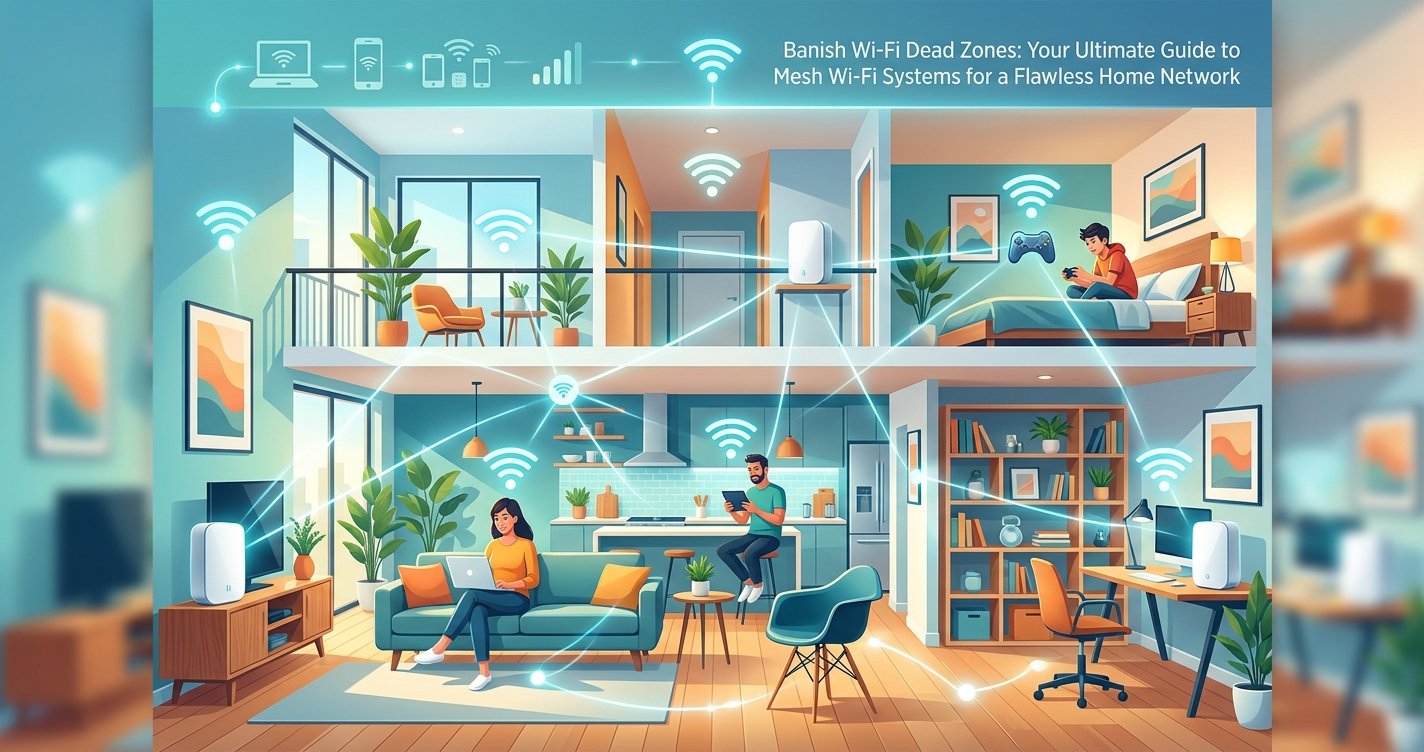 Banish Wi-Fi Dead Zones: Your Ultimate Guide to Mesh Wi-Fi Systems for a Flawless Home Network