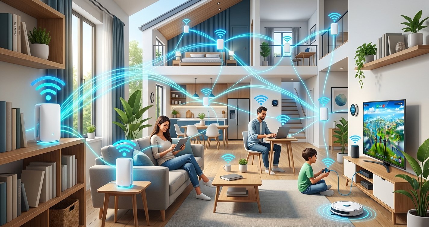 Conquer Wi-Fi Dead Zones Forever: Your Ultimate Guide to Mesh Wi-Fi Systems for a Seamless Smart Home
