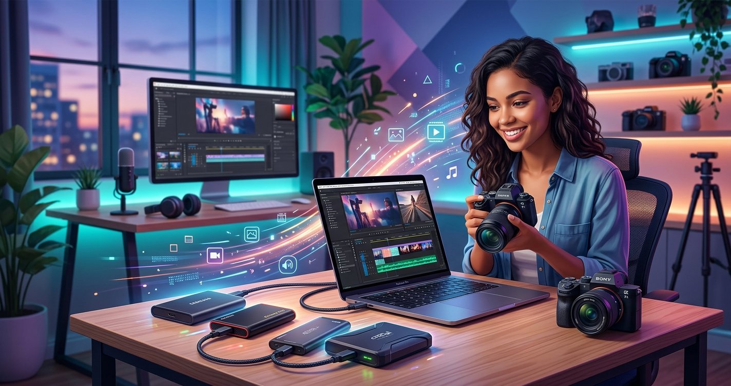 Unleash Your Creativity: The Best Portable SSDs for Content Creators in 2024
