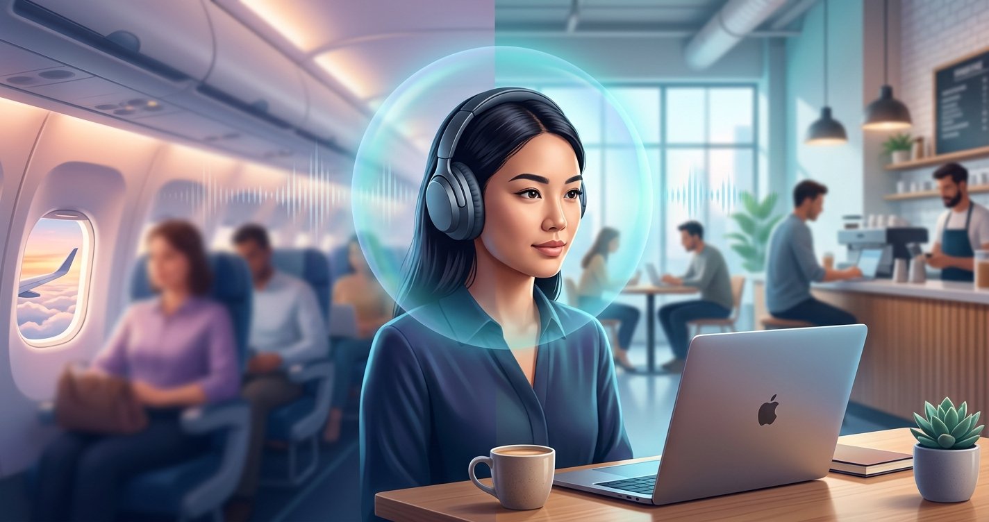 Silence the Commute: Your Ultimate Guide to Noise-Canceling Headphones for Travel &amp; Productivity