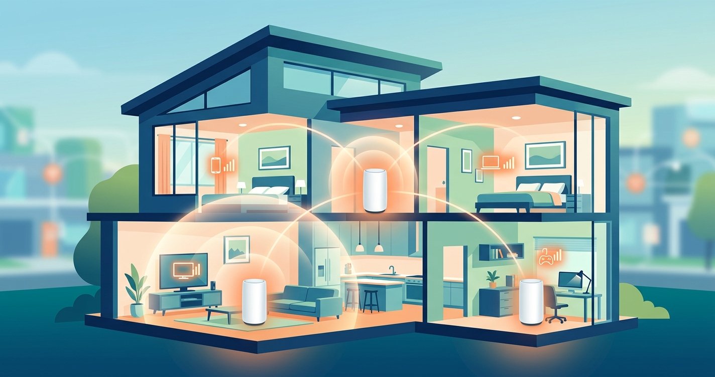 Tired of Wi-Fi Dead Zones? Unlock Whole-Home Bliss with a Mesh Wi-Fi System!
