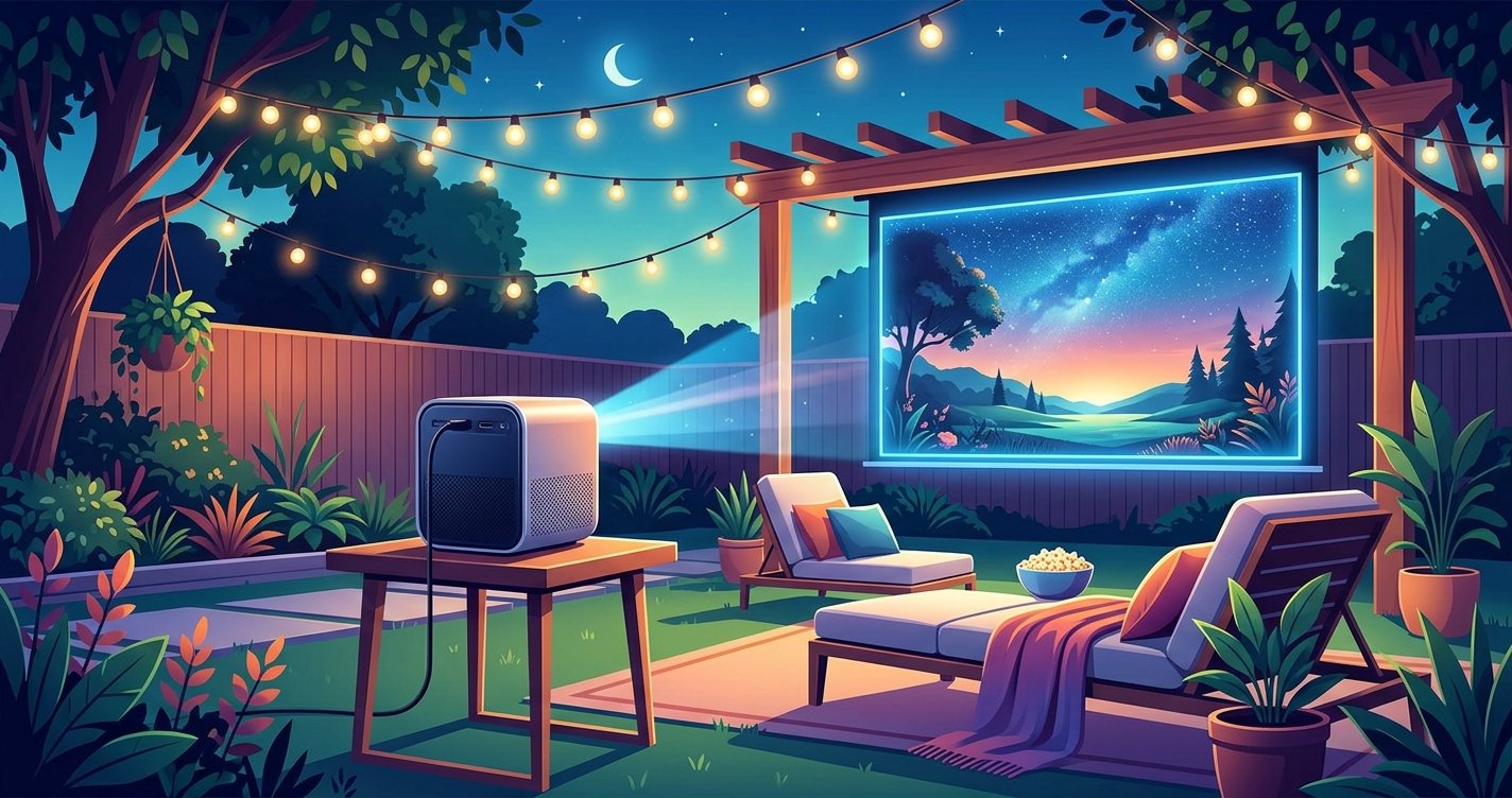 Transform Your Backyard: The Ultimate Guide to Portable Projectors for Outdoor Movie Nights