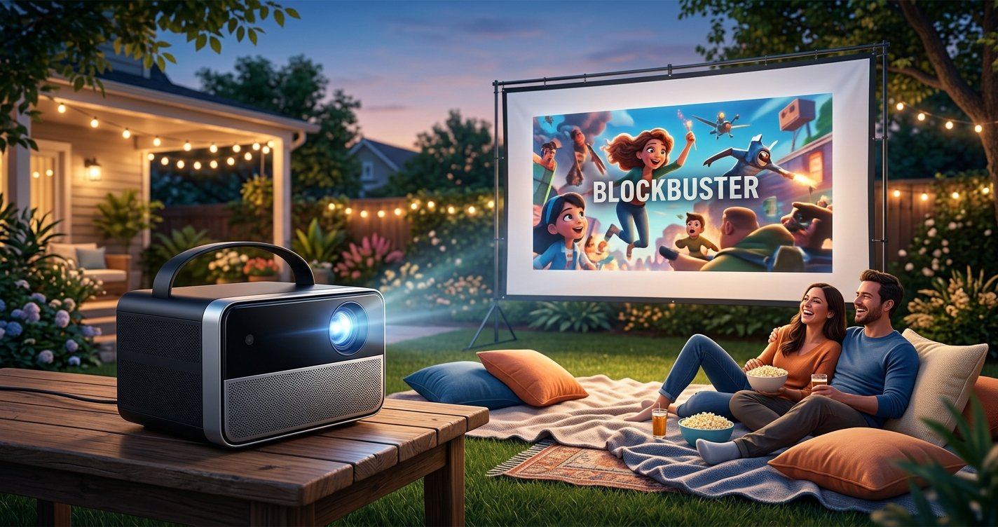 Transform Your Backyard into a Blockbuster: The Ultimate Guide to Portable Projectors for Outdoor Movie Nights