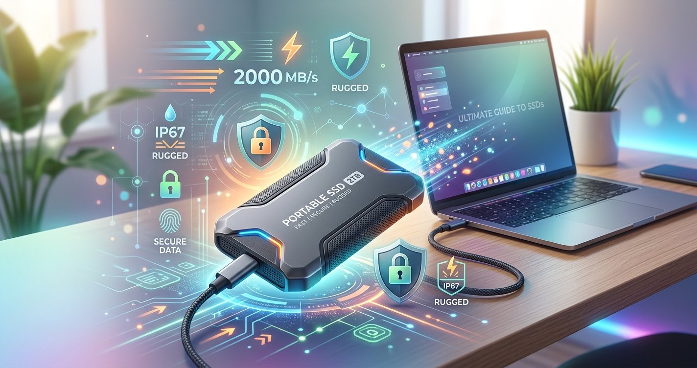 The Ultimate Guide to Portable SSDs: Speed, Durability, and Security for Your Digital Life
