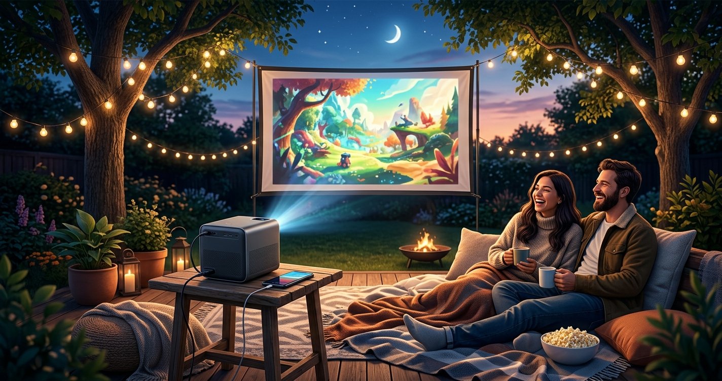 Beyond the Living Room: Your Guide to Portable Projectors for Epic Outdoor Movie Nights