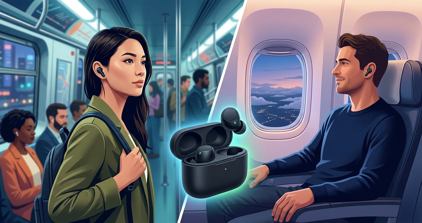 Silence the Commute: The Best Noise-Cancelling True Wireless Earbuds for Urban Explorers and Frequent Flyers