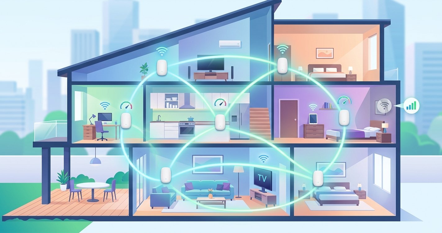 Conquer Wi-Fi Dead Zones: Your Friendly Guide to Whole-Home Mesh Wi-Fi Systems