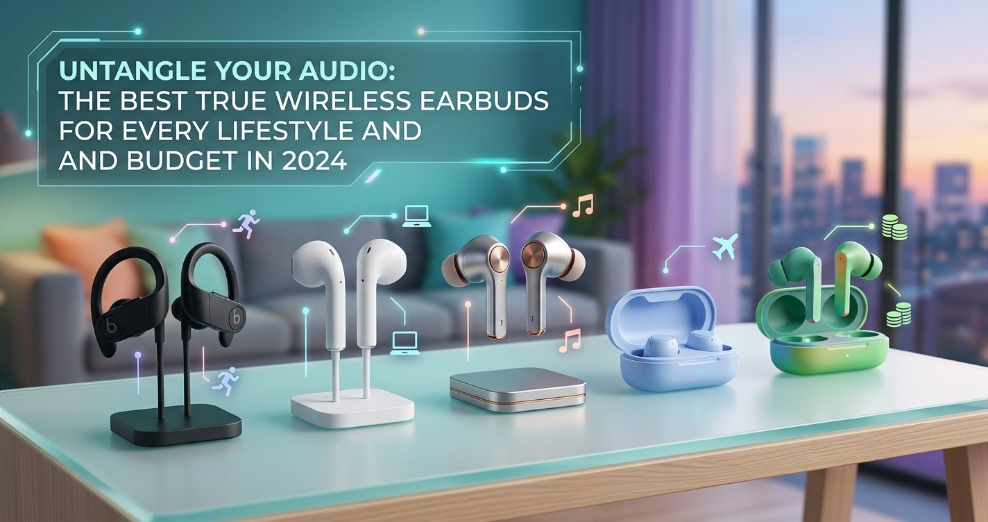 Untangle Your Audio: The Best True Wireless Earbuds for Every Lifestyle and Budget in 2024