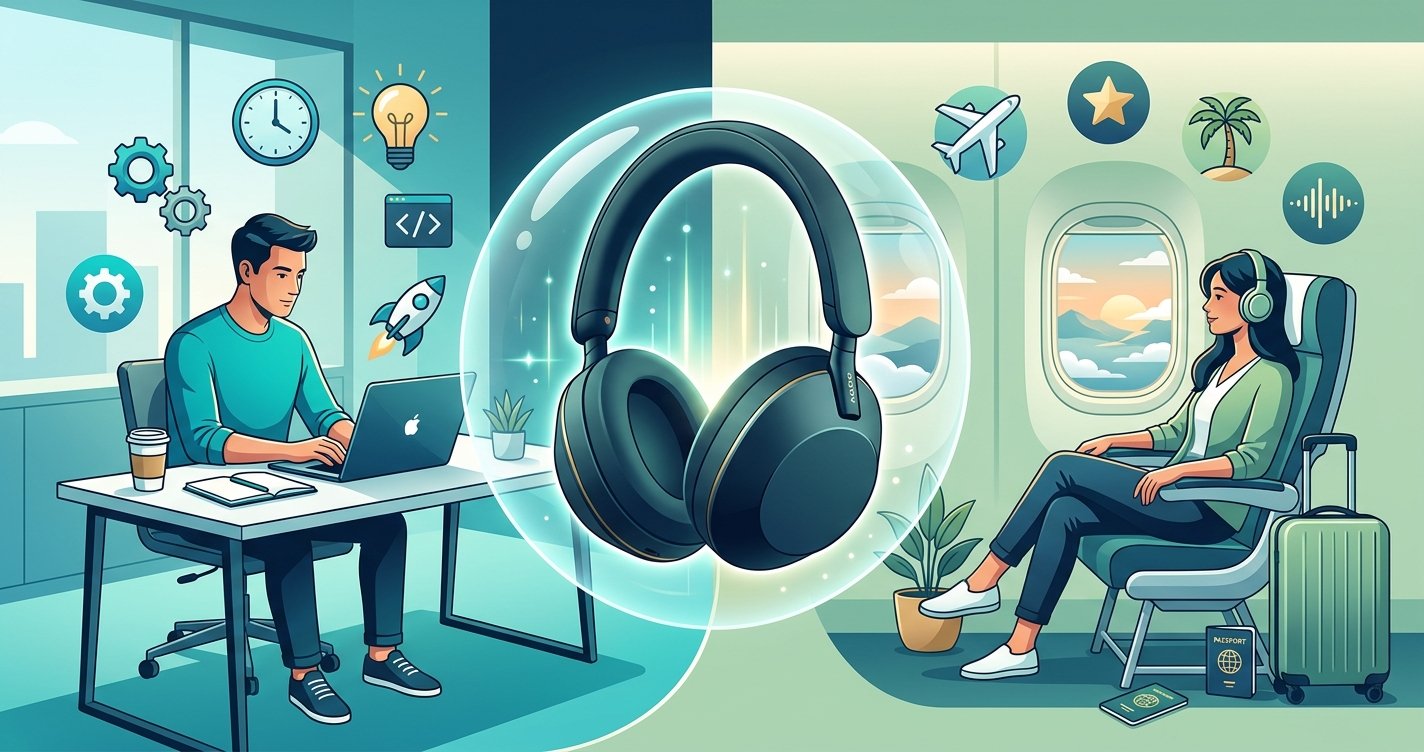 Best Noise-Cancelling Headphones for Ultimate Productivity and Serene Travel in 2024