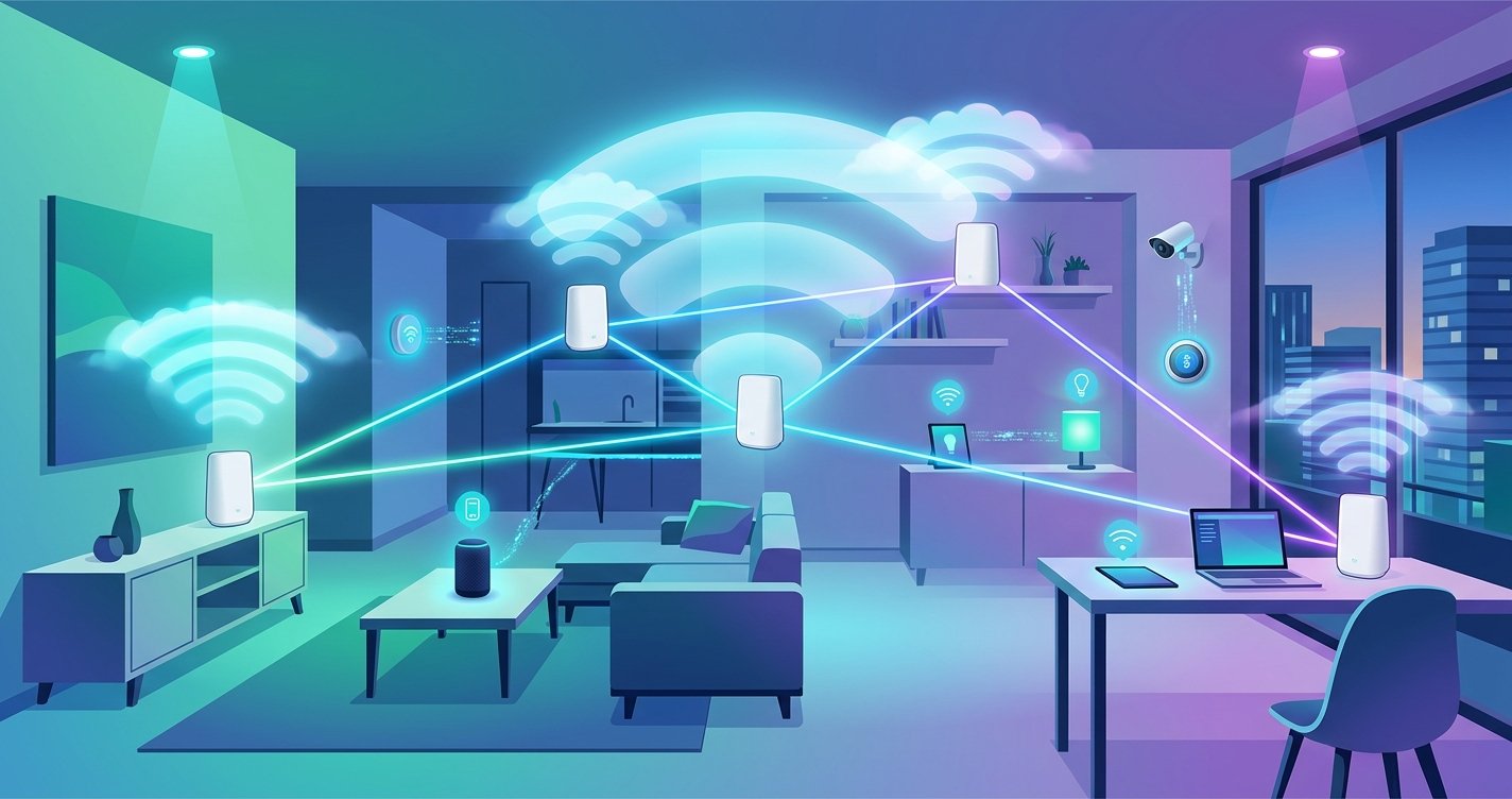 Tired of Wi-Fi Dead Zones? The Ultimate Guide to Mesh Wi-Fi Systems for a Seamless Smart Home