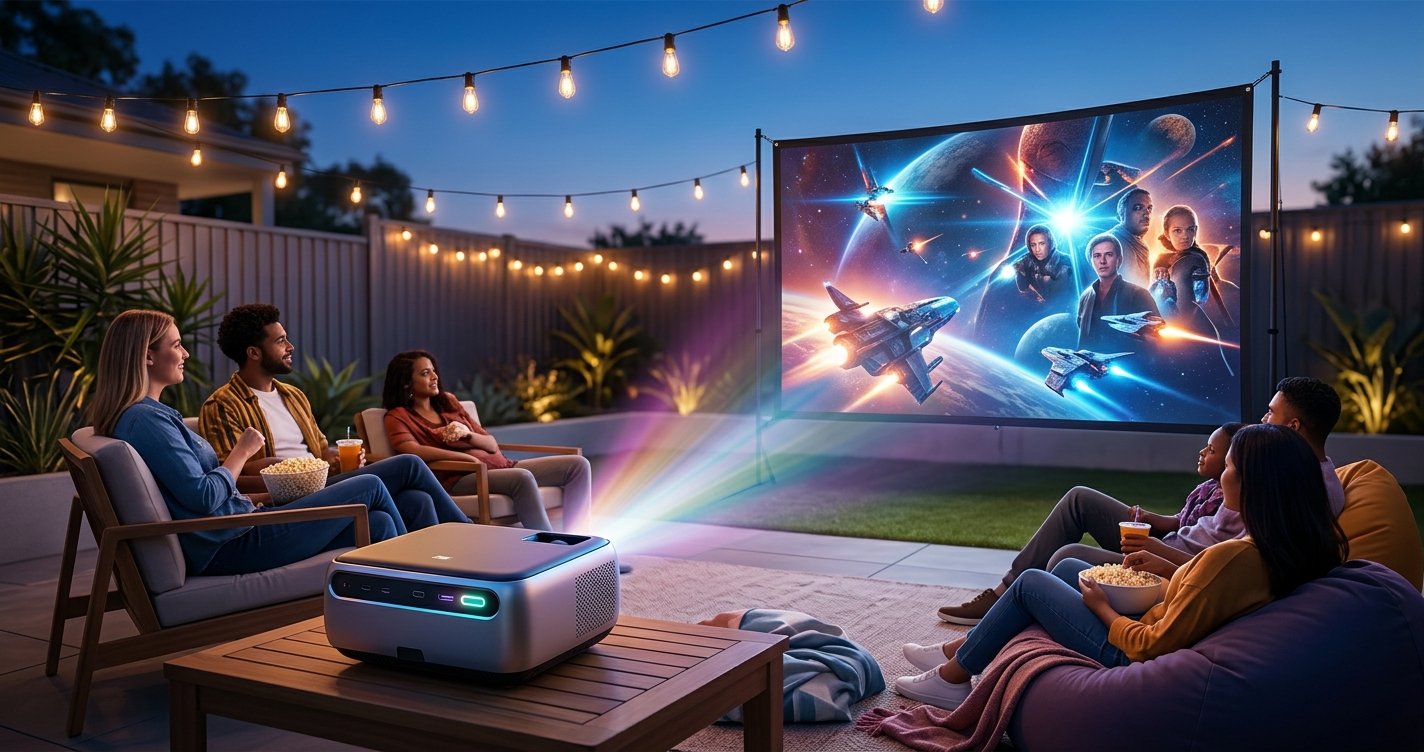 Transform Your Backyard into a Blockbuster: The Ultimate Guide to Portable Projectors for Outdoor Fun
