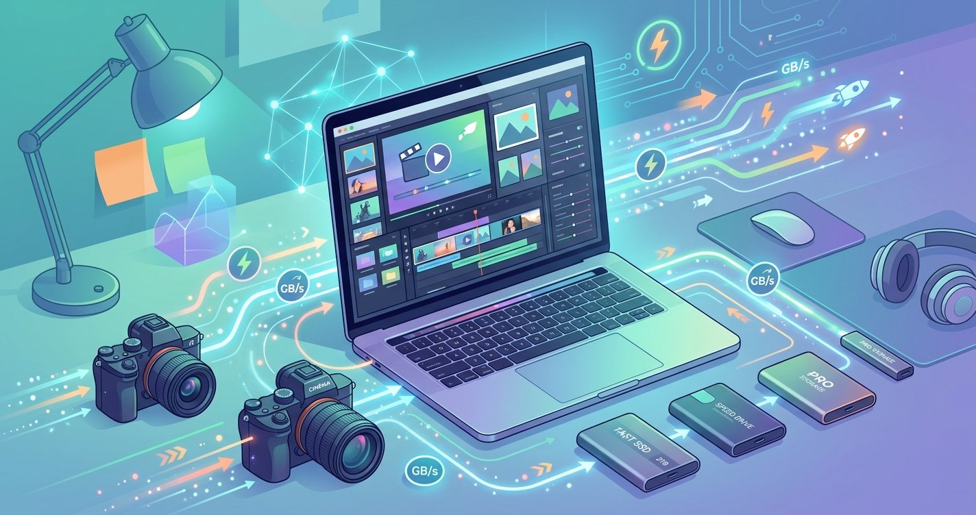 Supercharge Your Workflow: Choosing the Best Portable SSDs for Video Editors &amp; Photographers