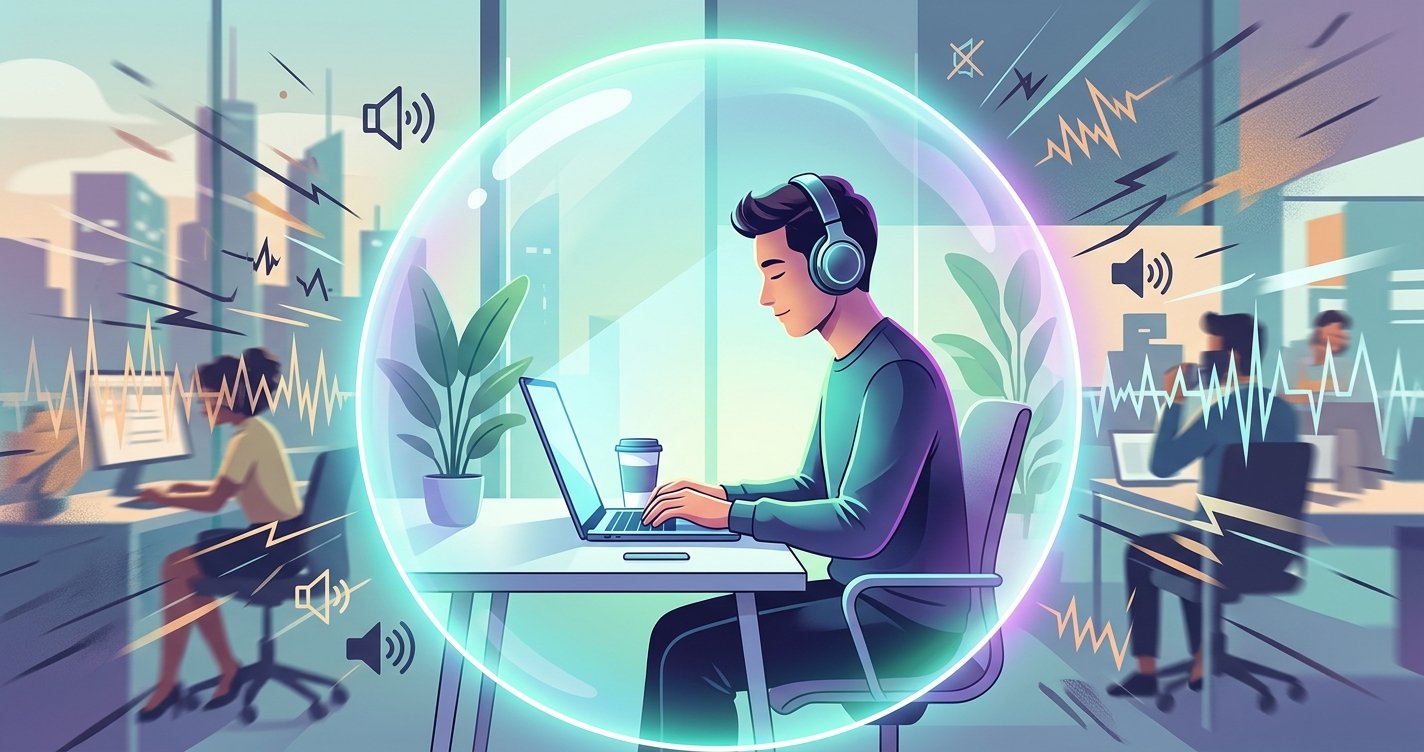 Silence the Chaos: How Noise-Cancelling Headphones Can Revolutionize Your Productivity &amp; Focus