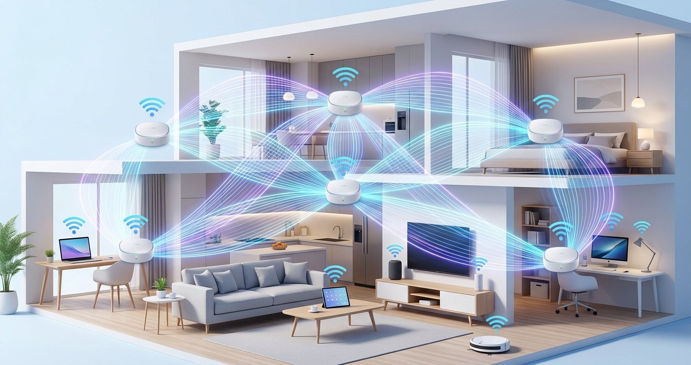 Banish Wi-Fi Dead Zones Forever: The Ultimate Guide to Mesh Wi-Fi Systems for a Seamless Smart Home