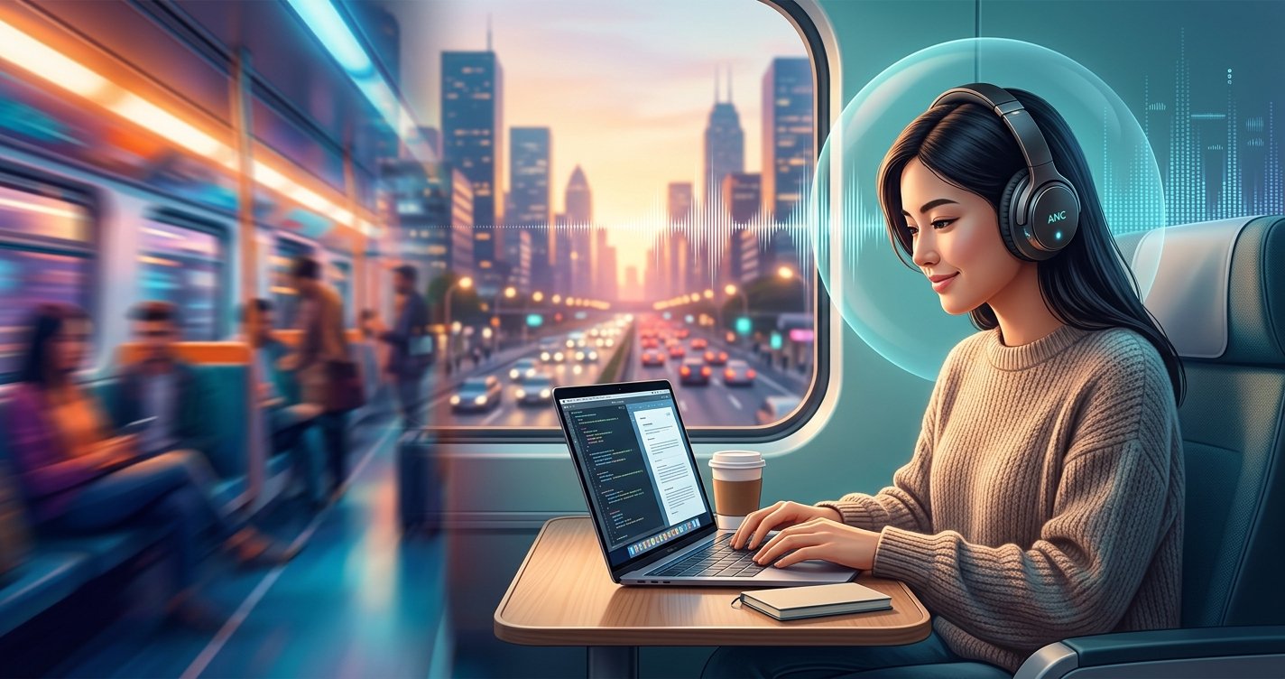 Silence the Chaos: The Ultimate Guide to Noise-Cancelling Headphones for Travel and Work