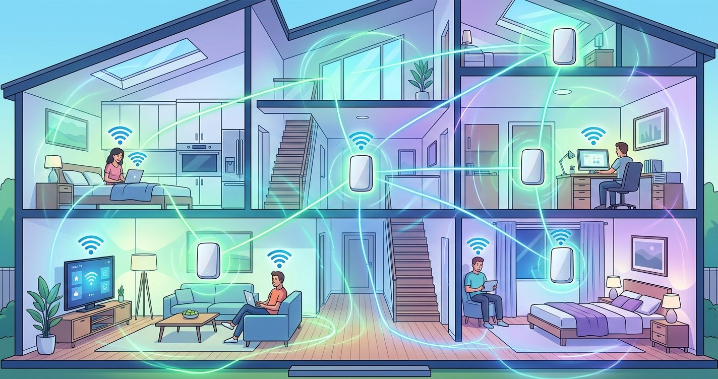 Conquer Wi-Fi Dead Zones: Are Mesh Systems the Ultimate Solution for Large Homes?