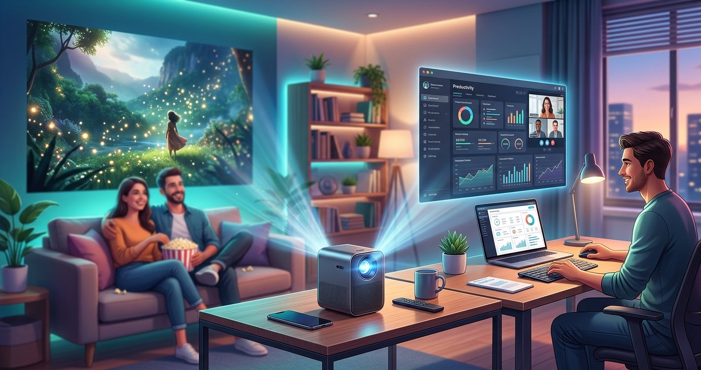 Pocket-Sized Powerhouses: How Portable Projectors Are Revolutionizing Entertainment &amp; Productivity