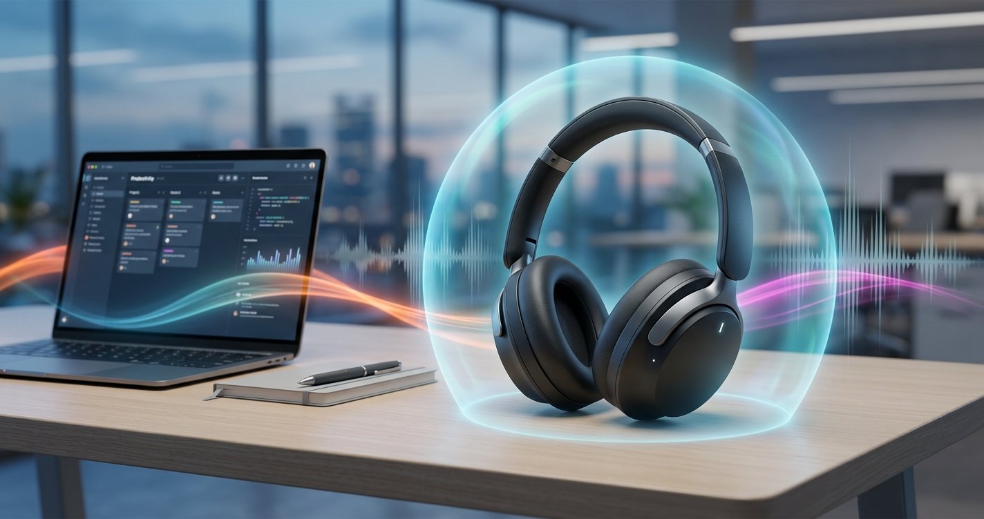 Silence Your World: How Noise-Cancelling Headphones Unleash Your Productivity Potential