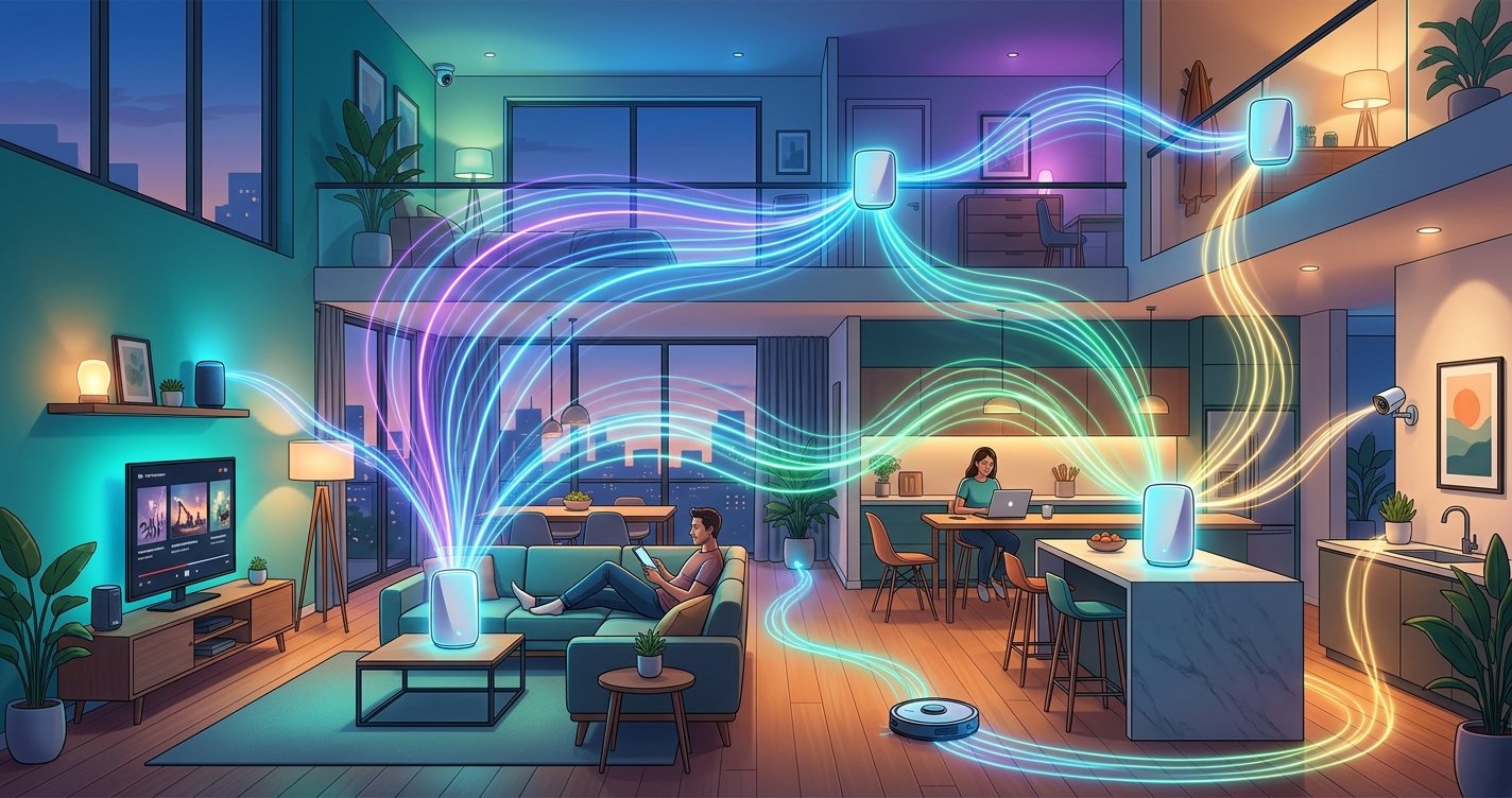 Banish Wi-Fi Dead Zones Forever: The Ultimate Guide to Mesh Wi-Fi Systems for a Seamless Smart Home