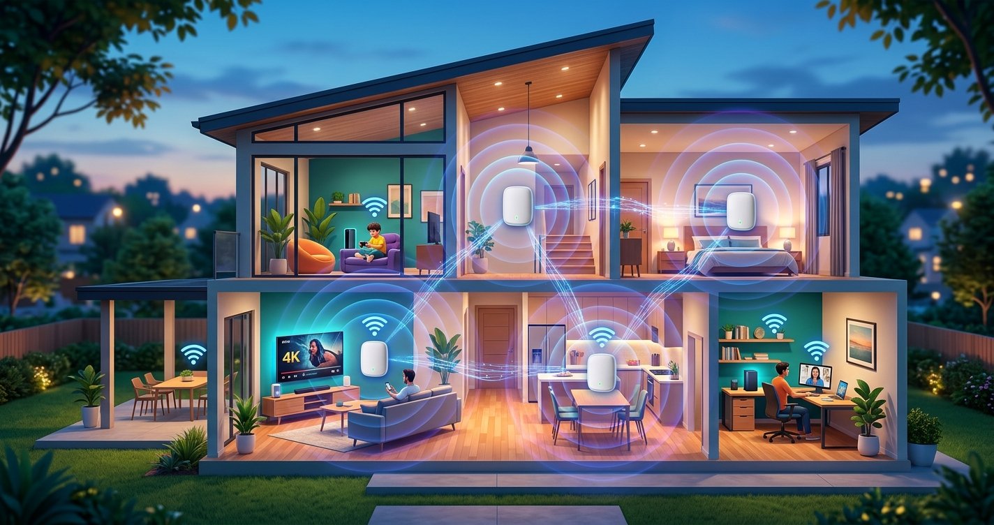 Banish Wi-Fi Dead Zones: Your Friendly Guide to Seamless Whole-Home Mesh Wi-Fi