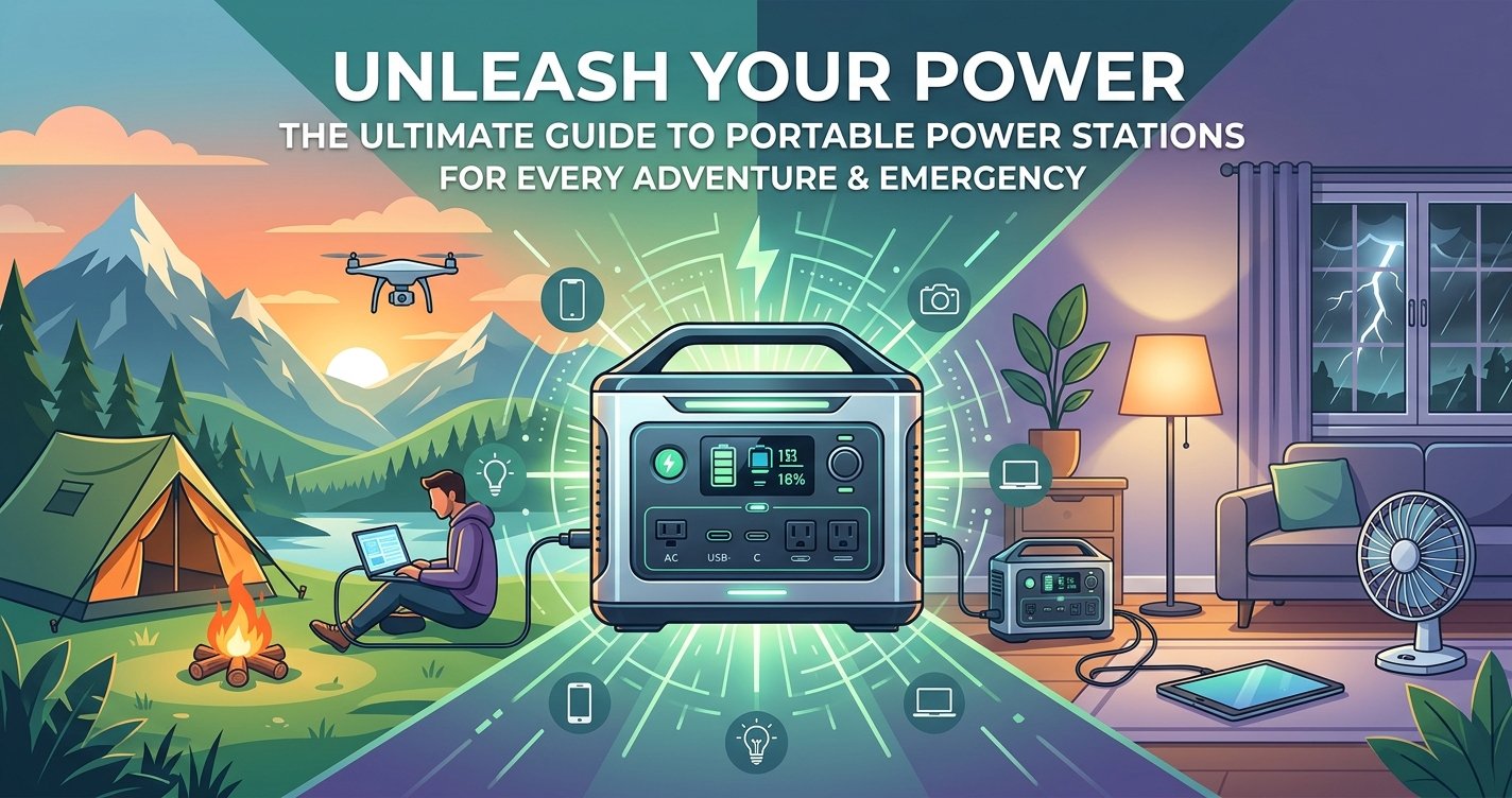 Unleash Your Power: The Ultimate Guide to Portable Power Stations for Every Adventure &amp; Emergency