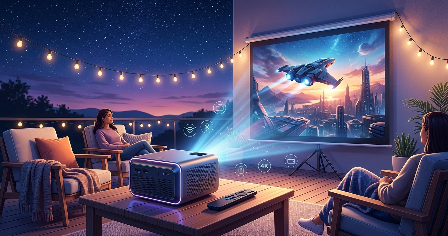 The Ultimate Guide to Portable Projectors: Big Screen Entertainment, Anywhere!