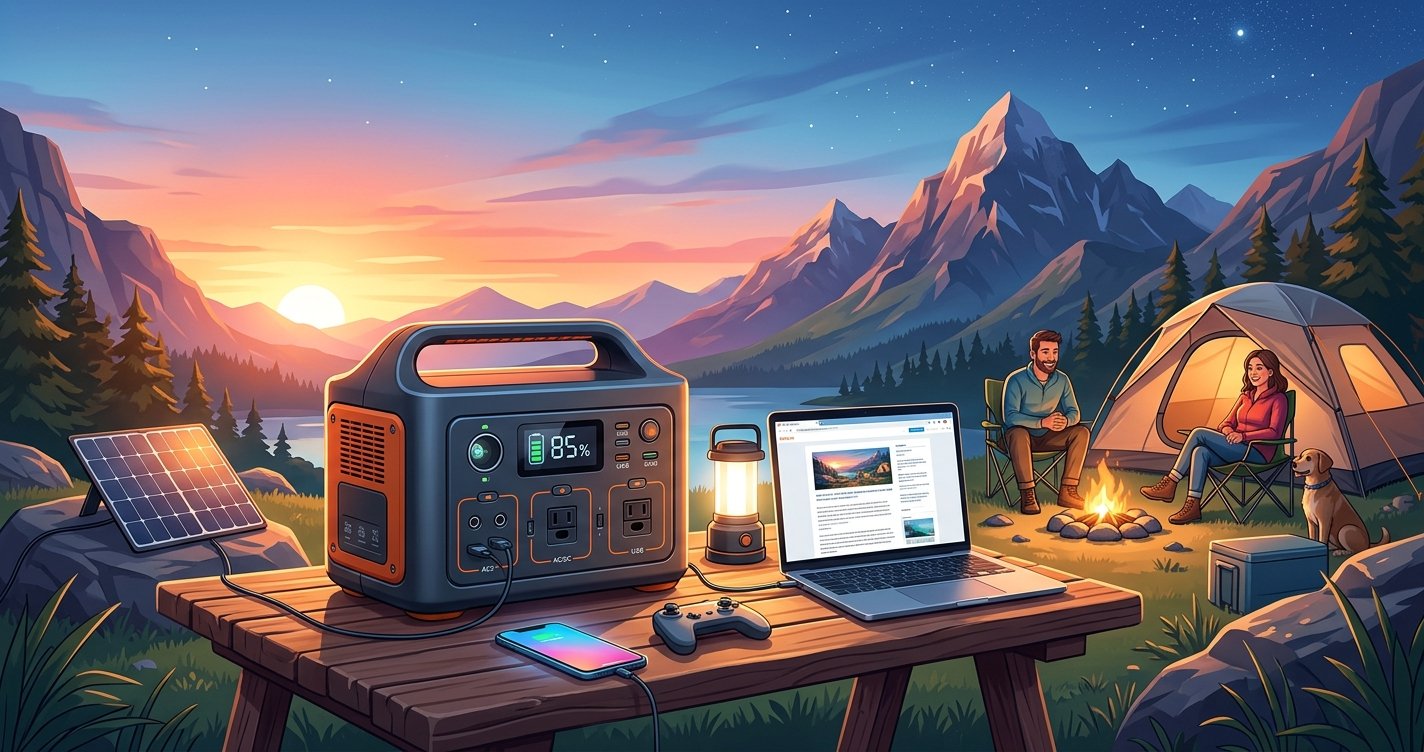 Power Up Your World: The Essential Guide to Portable Power Stations for Every Adventure &amp; Emergency