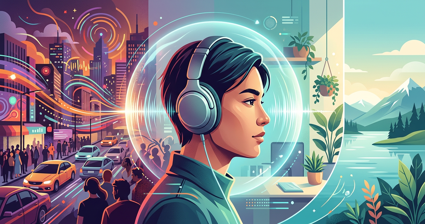 Escape the Chaos: How Noise-Cancelling Headphones Can Transform Your World with Focus and Serenity