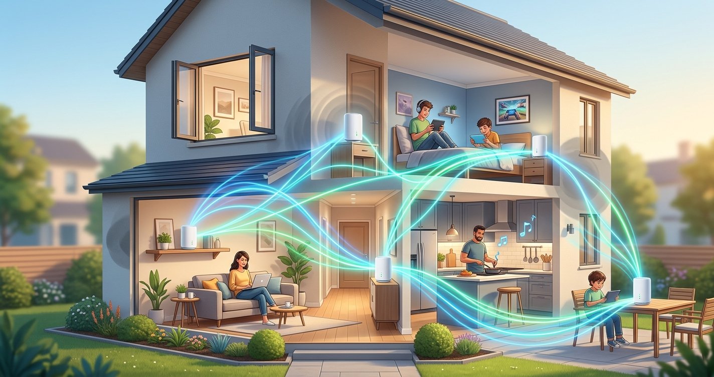 Banish Wi-Fi Dead Zones: Your Friendly Guide to Seamless Whole-Home Mesh Wi-Fi