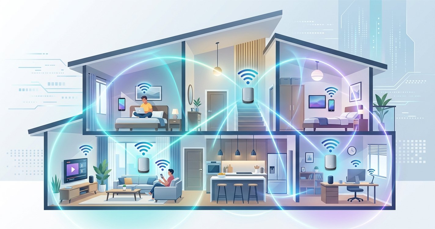 Banish Wi-Fi Dead Zones Forever: Your Friendly Guide to Whole-Home Mesh Wi-Fi Systems