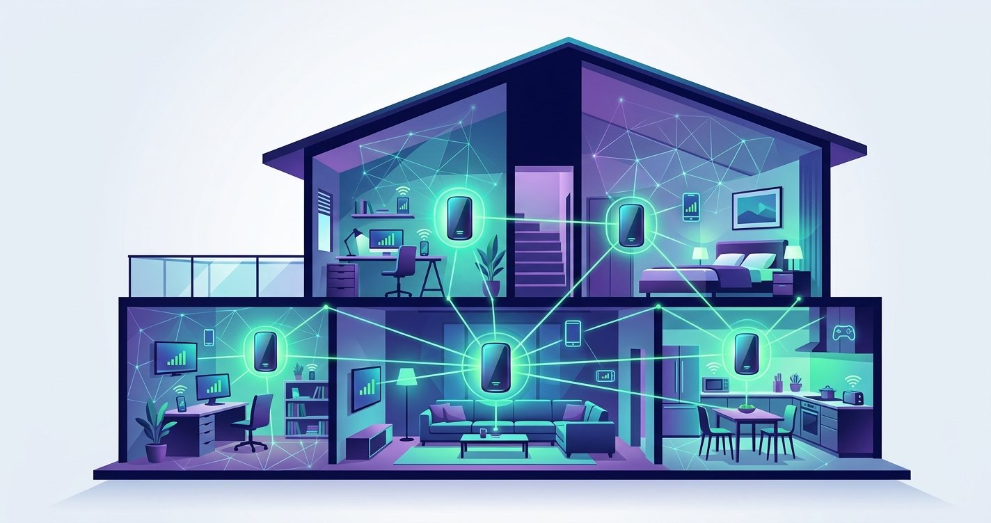 Tired of Wi-Fi Dead Zones? Unlock Whole-Home Connectivity with Mesh Wi-Fi Systems!