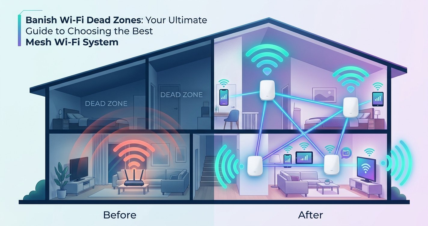 Banish Wi-Fi Dead Zones: Your Ultimate Guide to Choosing the Best Mesh Wi-Fi System