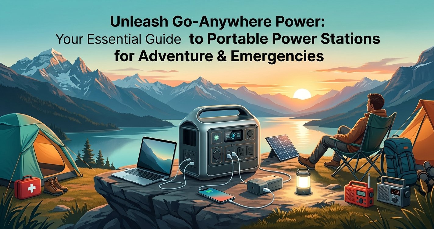 Unleash Go-Anywhere Power: Your Essential Guide to Portable Power Stations for Adventure &amp; Emergencies