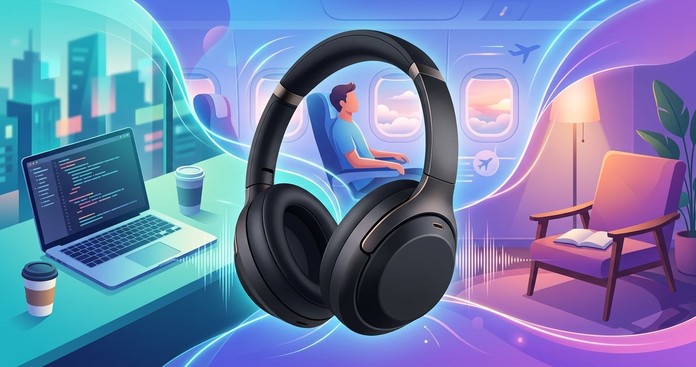 Silence the Chaos: Why Noise-Cancelling Headphones Are Your New Best Friend for Focus, Travel, and Peace