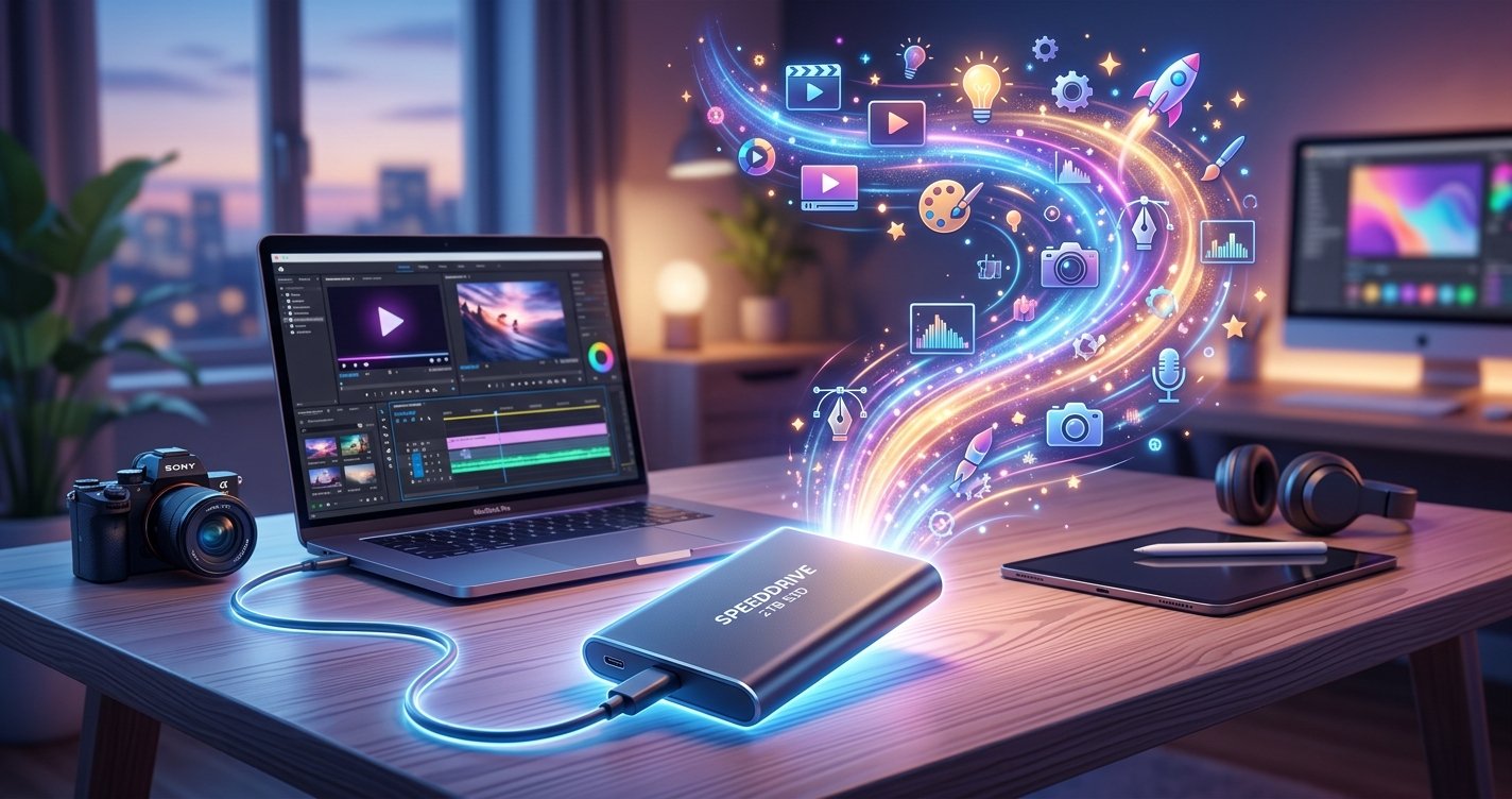 Supercharge Your Creative Flow: The Ultimate Guide to Portable SSDs for Content Creators
