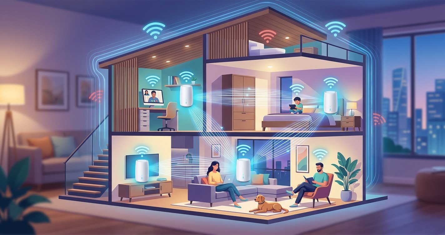 Banish Wi-Fi Dead Zones Forever: Is a Mesh Wi-Fi System Your Home's Next Must-Have Upgrade?