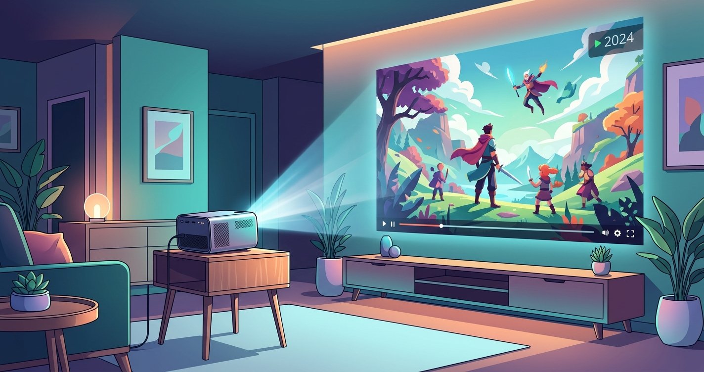 Unlock Big-Screen Fun: The Essential Guide to Portable Projectors in 2024