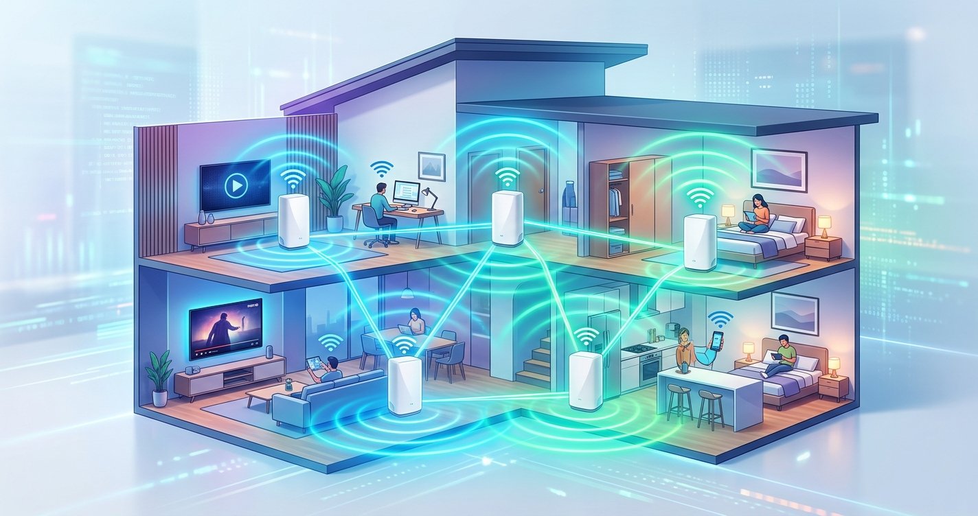 Conquer Wi-Fi Dead Zones: Your Ultimate Guide to Mesh Wi-Fi Systems for a Flawless Home Network
