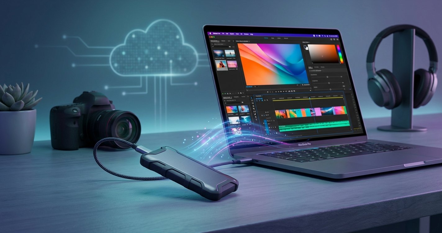 Unleash Your Creative Power: Why Portable SSDs Are a Must-Have for Content Creators