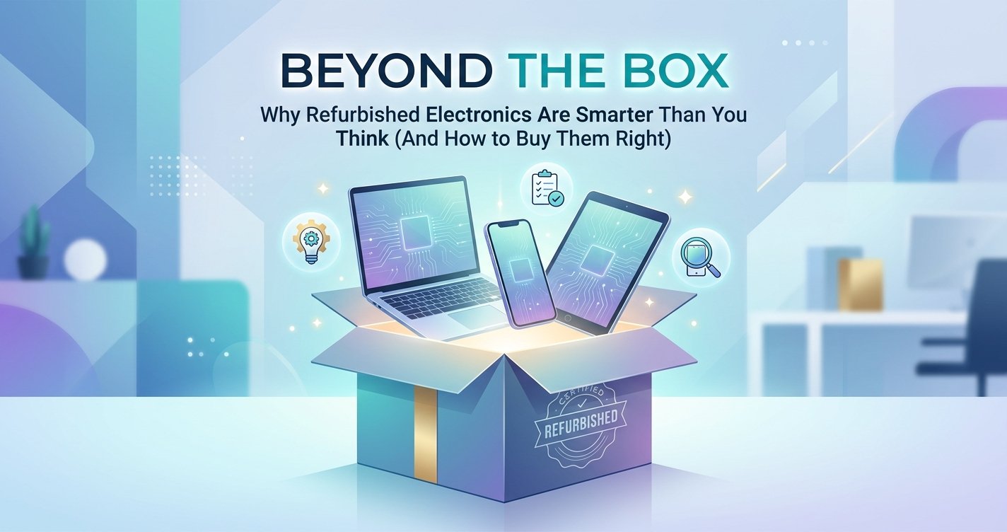 Beyond the Box: Why Refurbished Electronics Are Smarter Than You Think (And How to Buy Them Right)