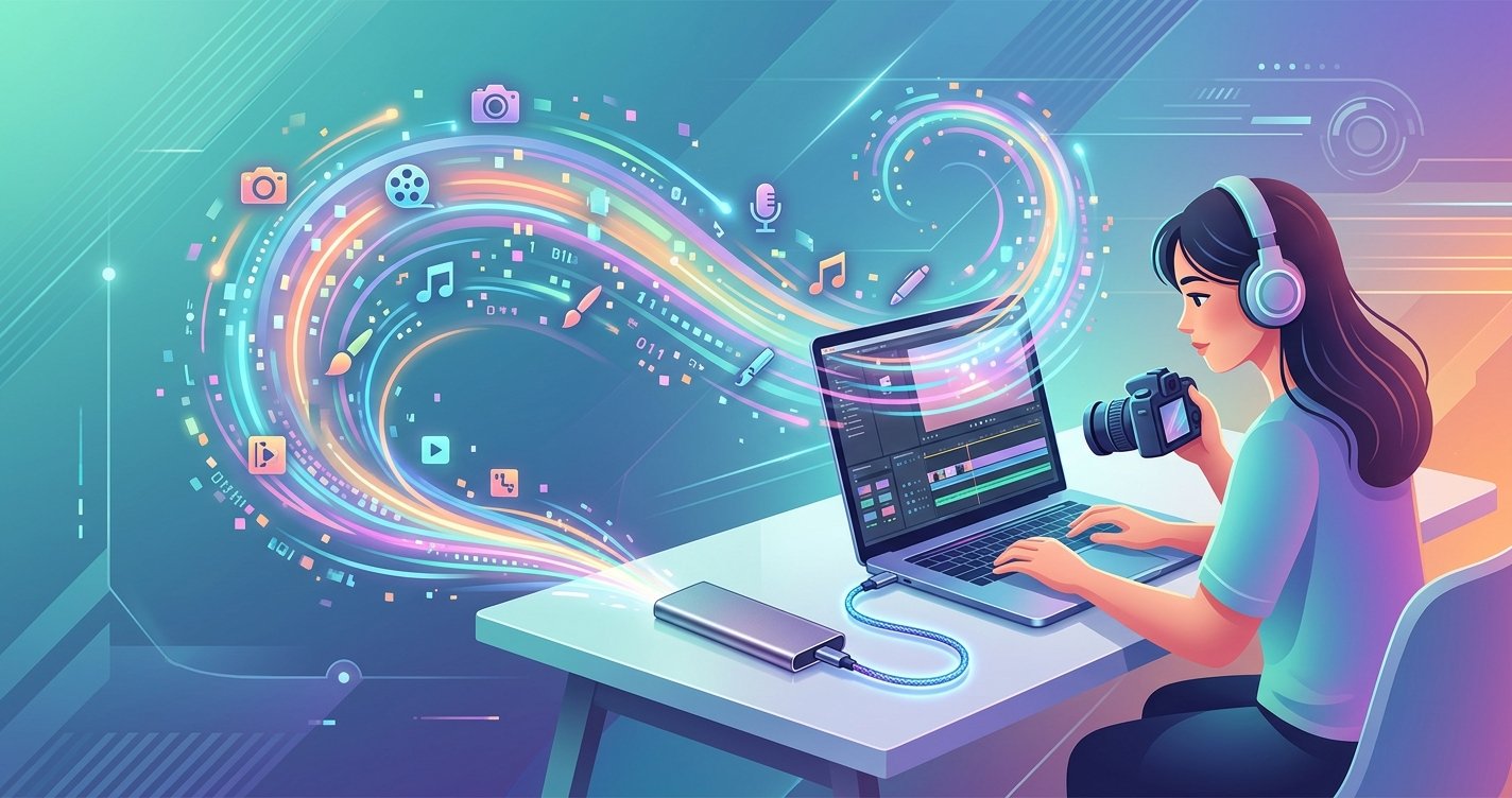 Unleash Your Creativity: Why Portable SSDs Are a Must-Have for Content Creators