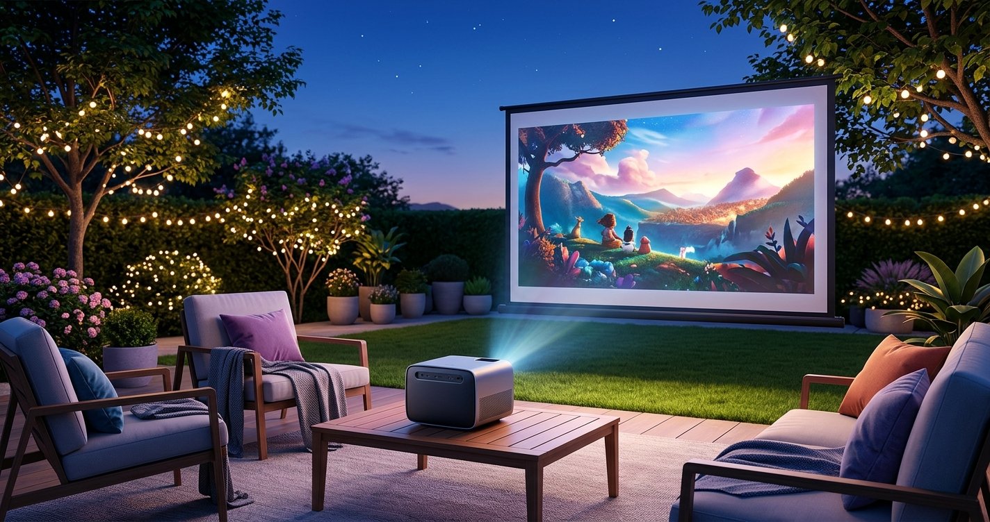 Transform Your Backyard into a Cinematic Paradise: The Best Portable Projectors for Outdoor Fun!