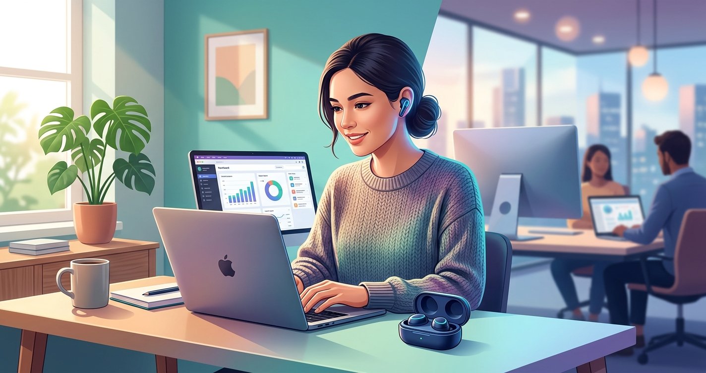 Boost Your Hybrid Work Productivity: The Ultimate Guide to True Wireless Earbuds