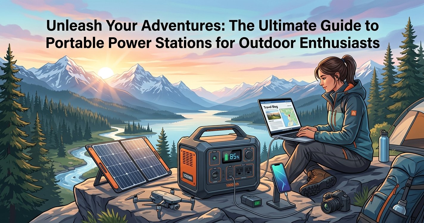 Unleash Your Adventures: The Ultimate Guide to Portable Power Stations for Outdoor Enthusiasts