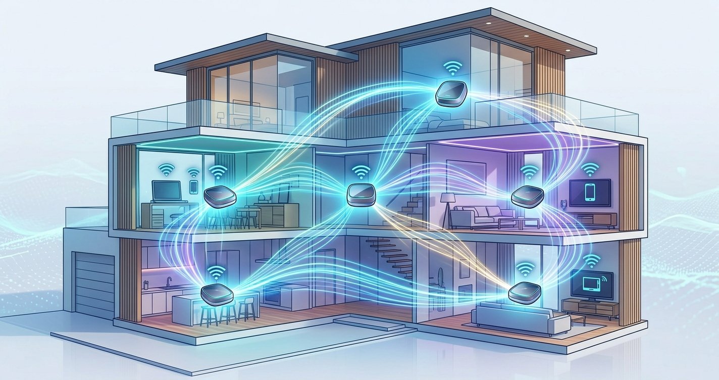 Banish Wi-Fi Dead Zones Forever: The Ultimate Guide to Mesh Wi-Fi Systems for Whole-Home Coverage