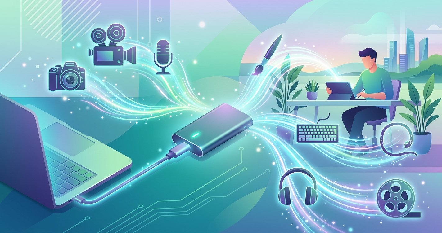 Unleash Your Creativity: Why Every Content Creator Needs a Portable SSD