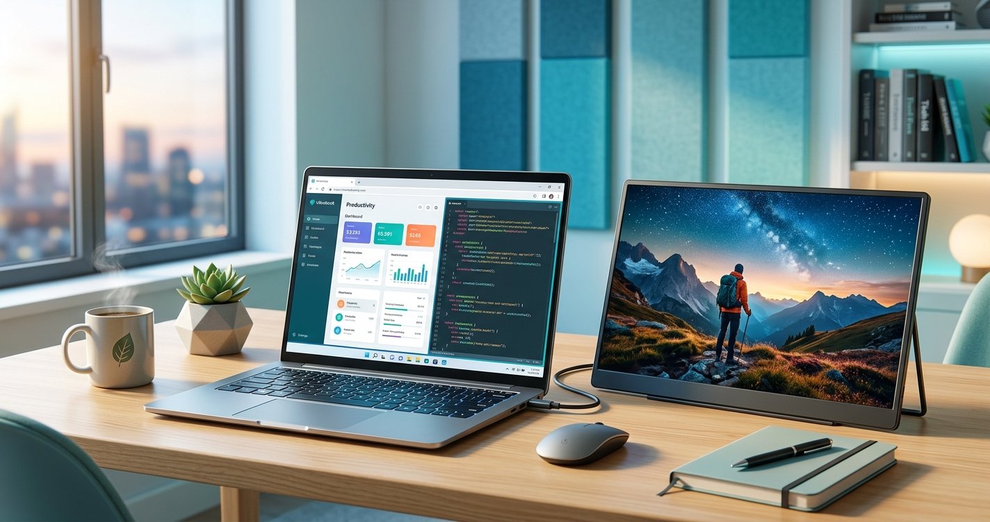 Boost Your Productivity &amp; Entertainment: The Ultimate Guide to Portable Monitors