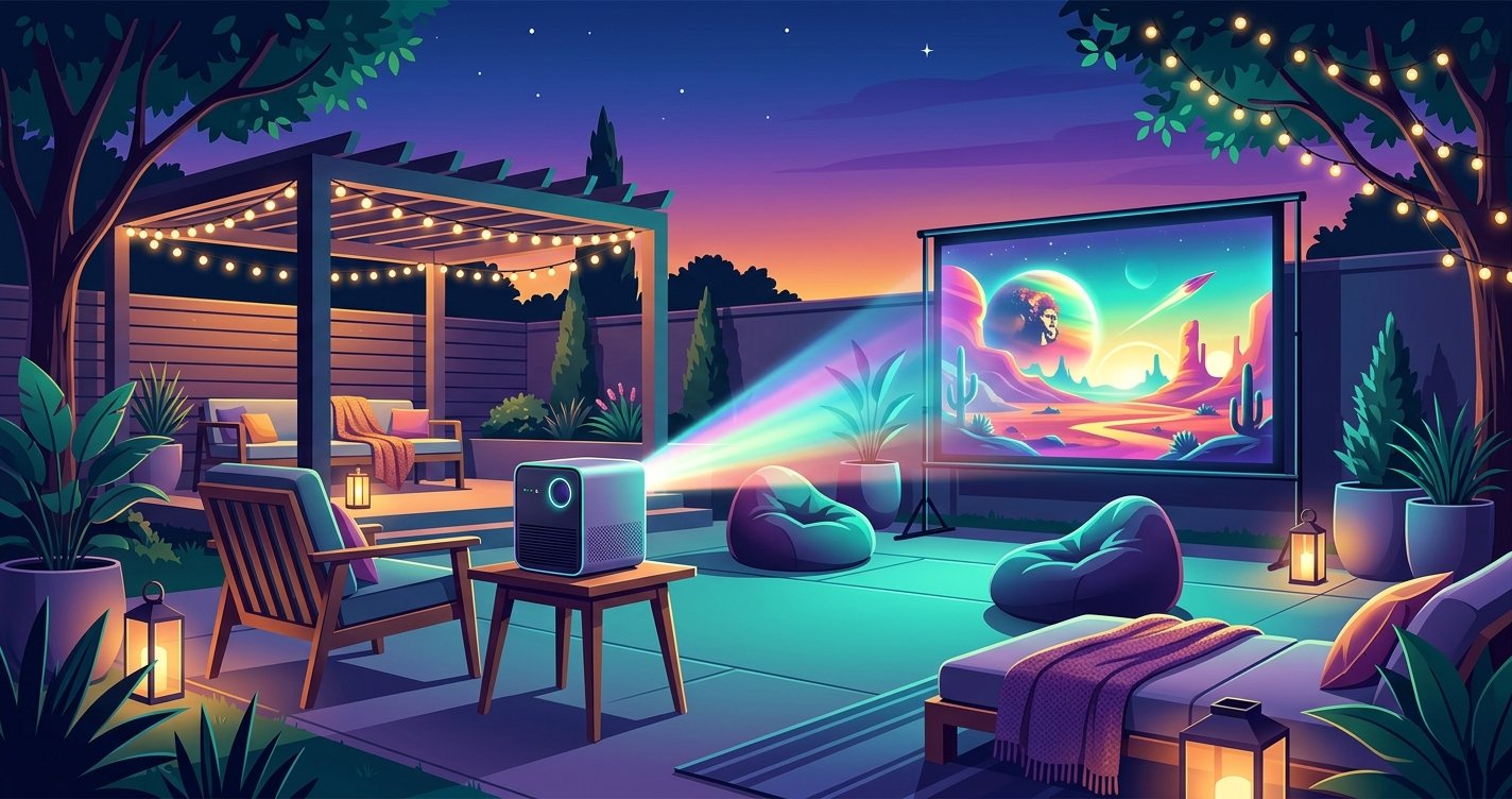 Transform Your Backyard into a Cinema: The Ultimate Guide to Portable Projectors for Outdoor Entertainment